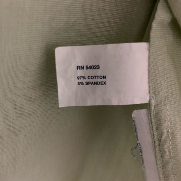 GAP Button Down Dress Shirt Womens XS Light Green - Picture 3 of 4